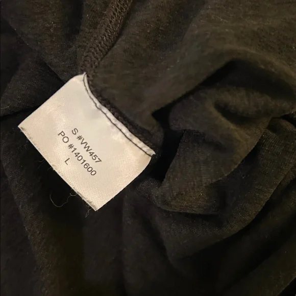 Vuori heather black boyfriend joggers size large - Picture 3 of 3